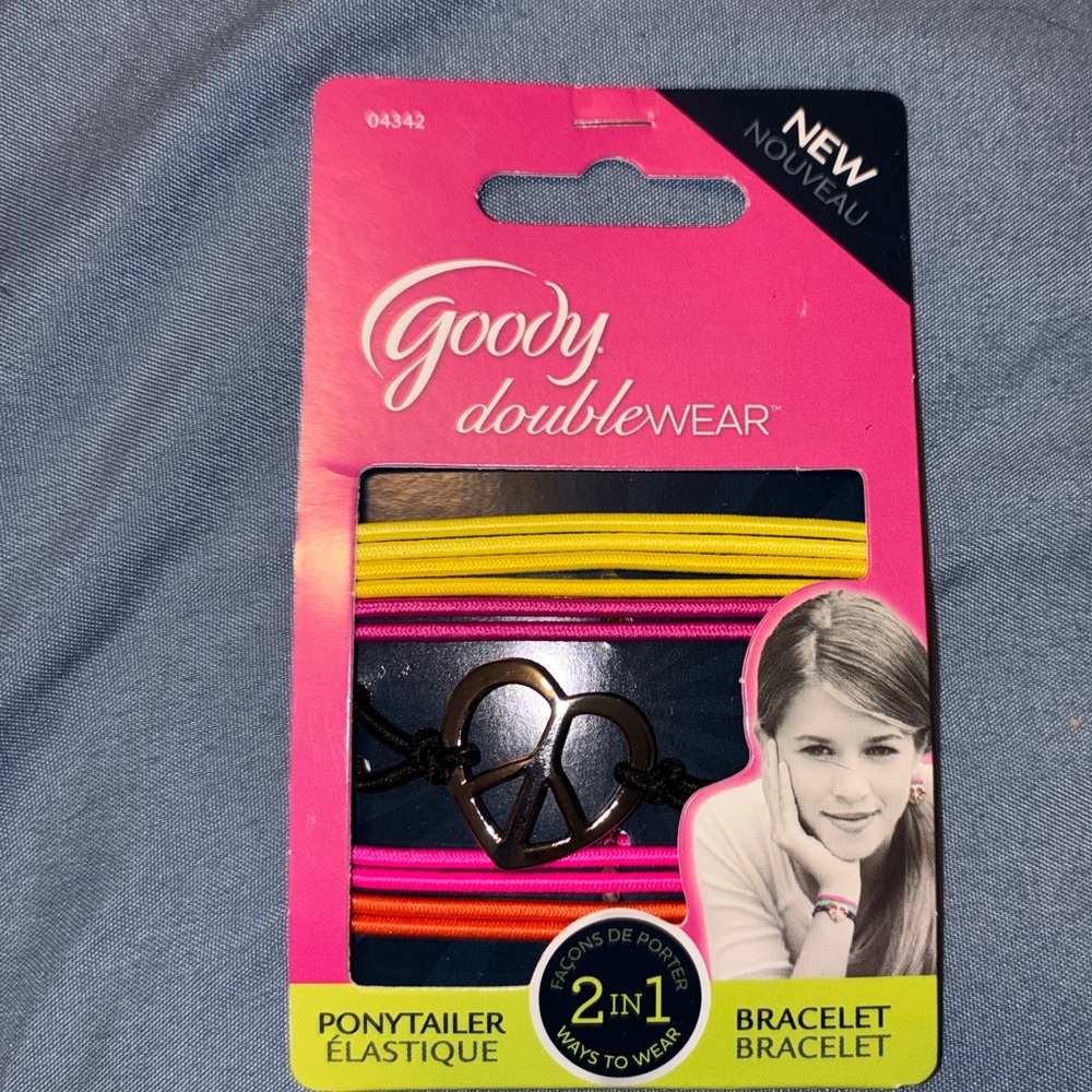 Goody Double Wear 2-in-1 Hair Ties and Bracelet